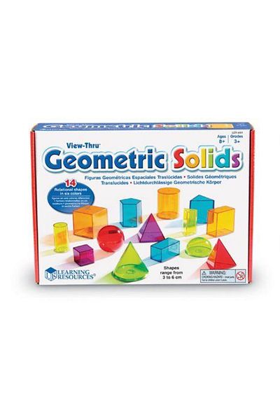 Learning Resources Set figuri geometrice transparente
