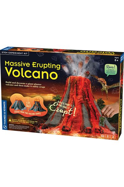 Thames & Kosmos Kit STEM Vulcan in eruptie, Thames & Kosmos
