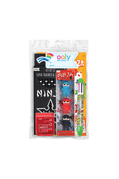 Ooly Set cadou Happy Pack - Cool Ninjas