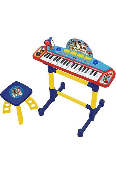Reig Musicales Electronic keyboard with microphone and Paw Patrol chair