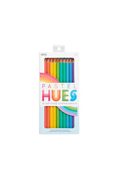 Ooly Creioane colorate in nuante pastelate - Set de 12,