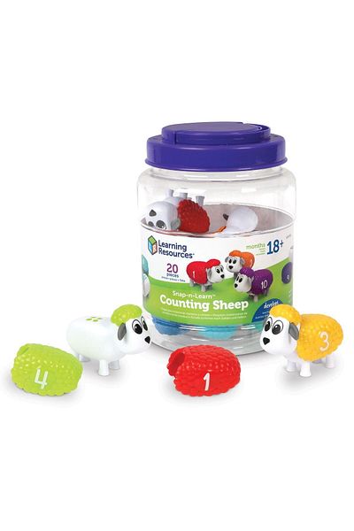 Learning Resources Set de sortat si numarat - Oite cu cifre