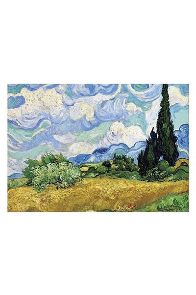 Sentosphere Puzzle Camp de grau cu chiparosi 1000 Pcs