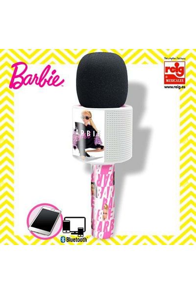 Reig Musicales Bluetooth mikrofon Barbie