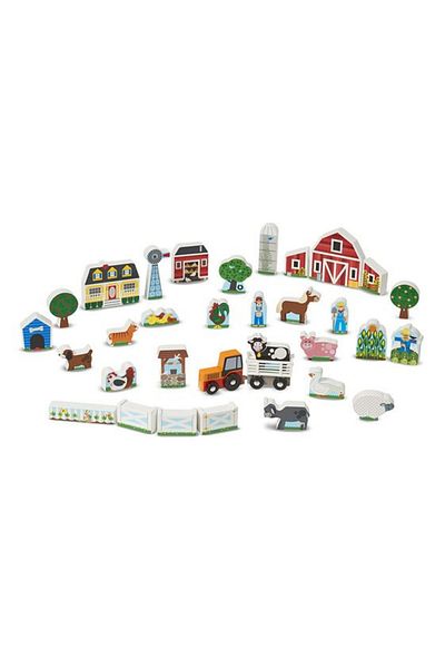 Melissa & Doug Figurine din lemn Ferma