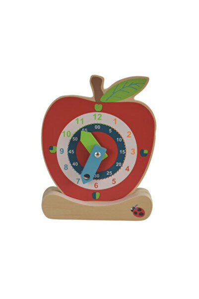 Egmont Toys Ξύλινο επιτραπέζιο ρολόι,