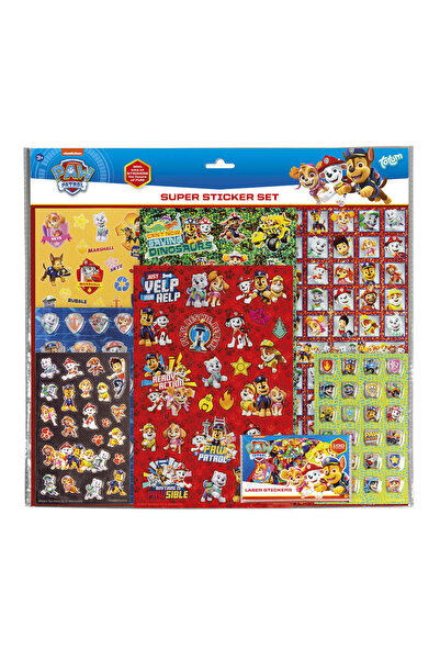 Totum Super set de autocolante Patrula Cățelușilor, Patrula Cățelușilor