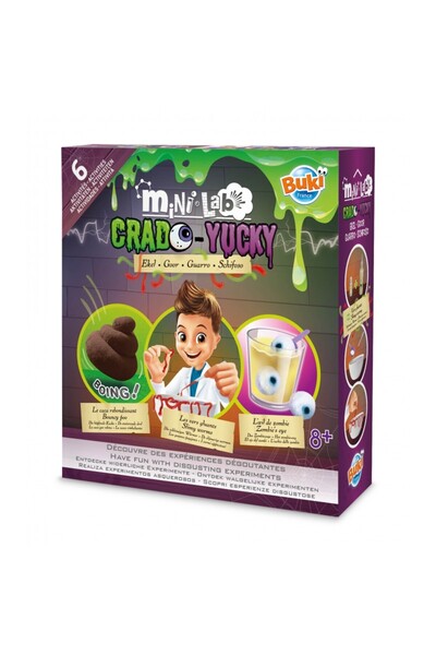 Buki France Disgusting experiments - Mini Lab Yucky science