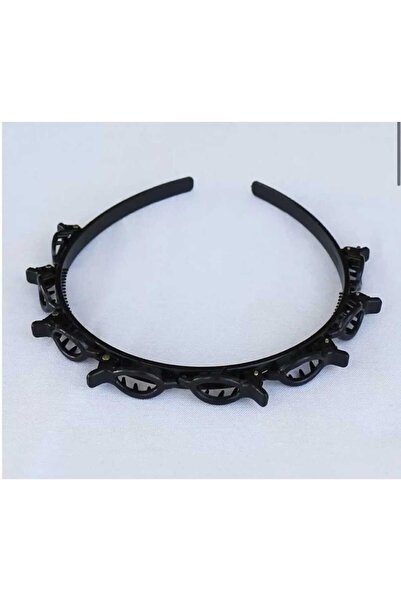 GELABLA - SİYAH RENK SAÇ BÜKÜCÜ TAÇ