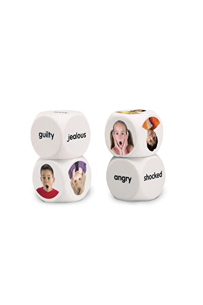 Learning Resources Conversation cubes - emotions