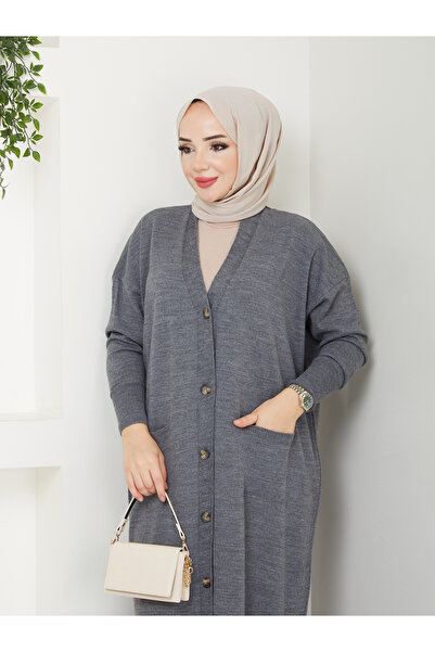 MODAMÜNASİP Wonderful Soft Lightweight Bat Sleeve Knitwear Cardigan