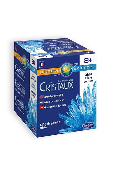 Sentosphere Kit experiment - Cristal albastru