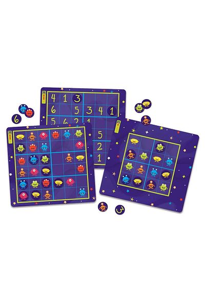 Learning Resources Sudoku magnetic - Calatorie in spatiu