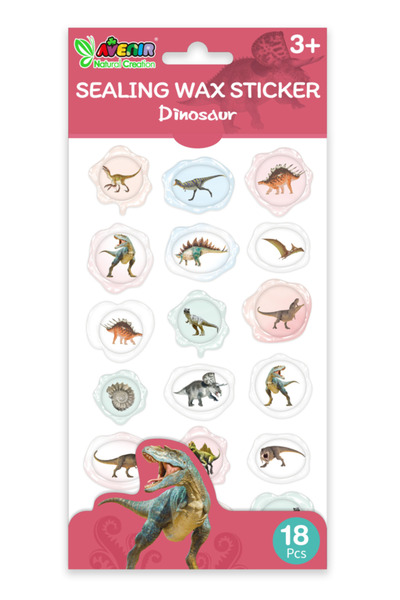 AVENİR Αυτοκόλλητα απομίμησης σφραγίδων - Δεινόσαυροι, Συλλογή Δημιουργιών