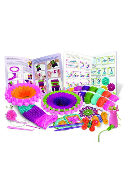 4M Science Kit - Knitting and Crocheting, STEAM Kids