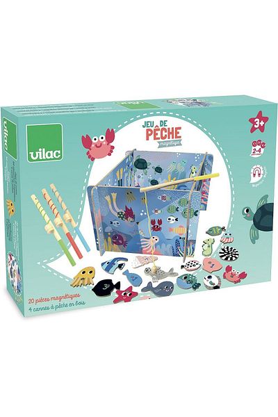 Vilac Magnetic Fishing Game - Skill Set