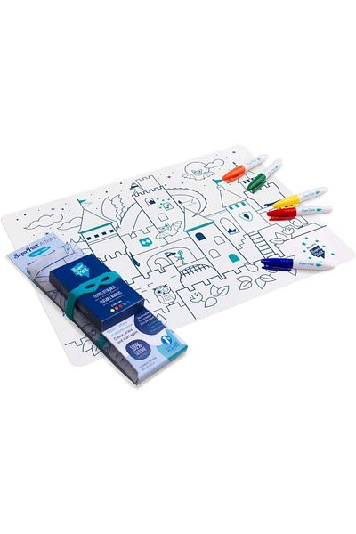 SUPERPETIT Plansa de colorat din silicon - CASTEL