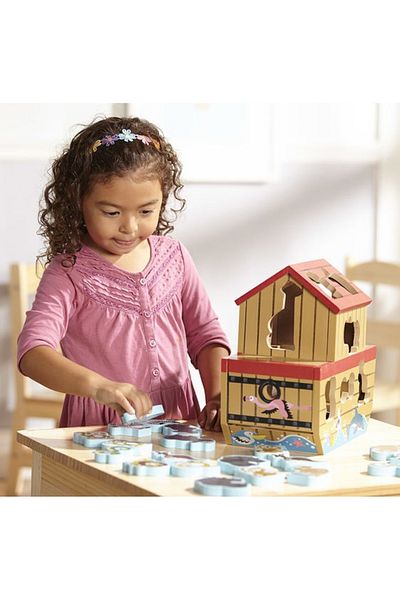 Melissa & Doug Ξύλινο σετ παιχνιδιού Περιπέτειες στη θάλασσα