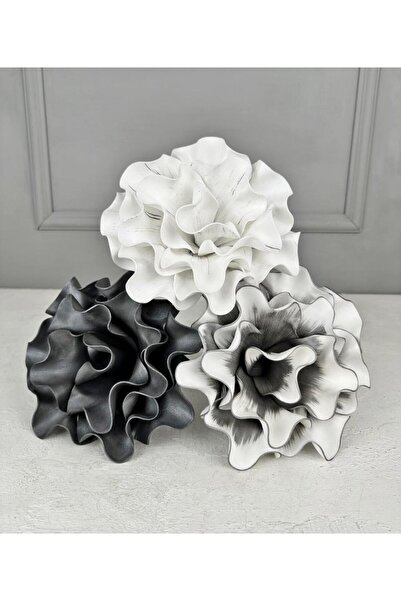 PEKİBU BEYAZ YAPAY LATEKS EVA ÇİÇEK