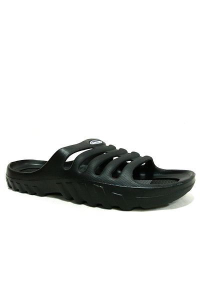 Sonimix Black Massage Sole Anatomical Comfort Slippers
