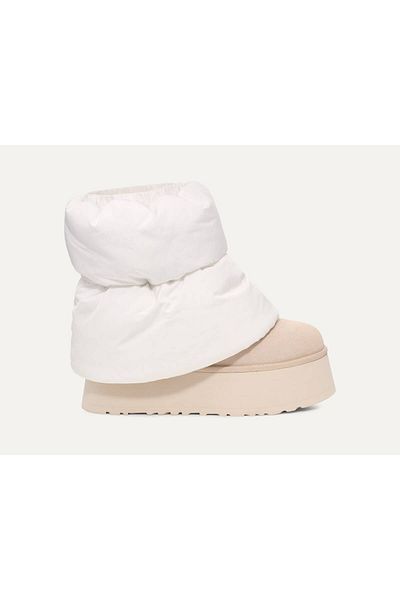 UGG Neoprene Body - Throat Socks Ecru Suede Heel Padding Boots & Bootie 1158275 -Ekru