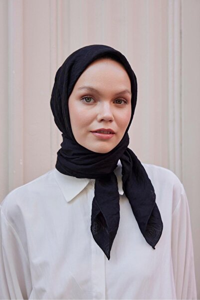 Şalland Μαύρο Φουλάρι Ζακάρ Βισκόζης