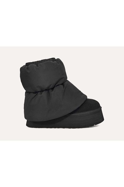 UGG Black Women's Boots & Bootie with Neoprene Fabric - Thigh Socks 1158275 -Black