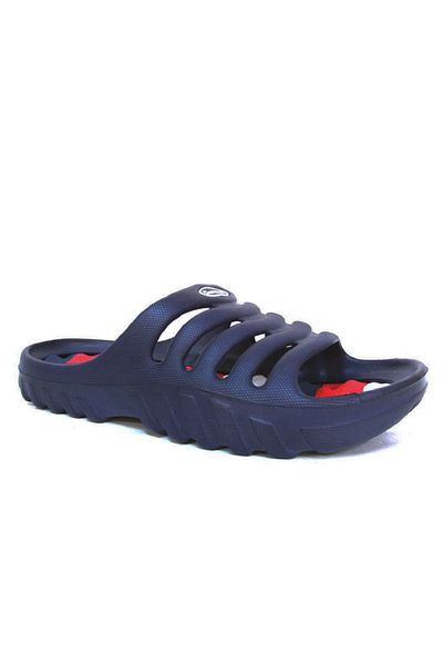Sonimix Navy Blue Massage Sole Anatomical Comfort Slippers