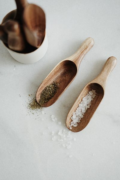 Dekorzdükkan Set of 2 Acacia Mini Shovels