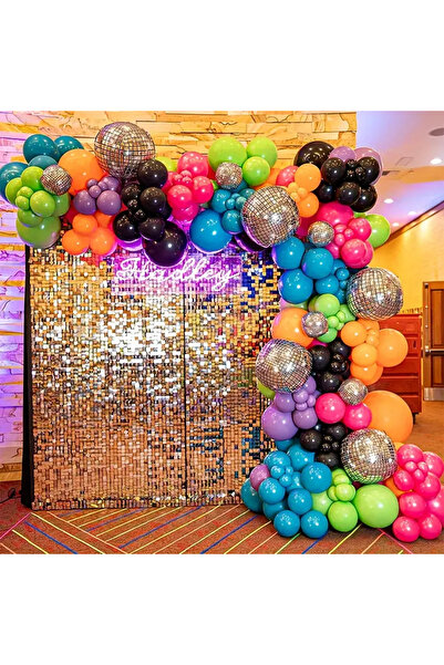 ZEAP مجموعة حفلات ذات طابع ديسكو ريترو 159 (مع مضخة هدية)