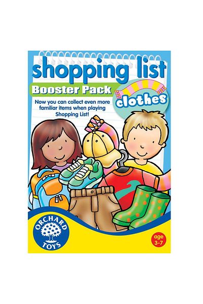 Orchard Toys Lista de cumparaturi - Hainutele mele