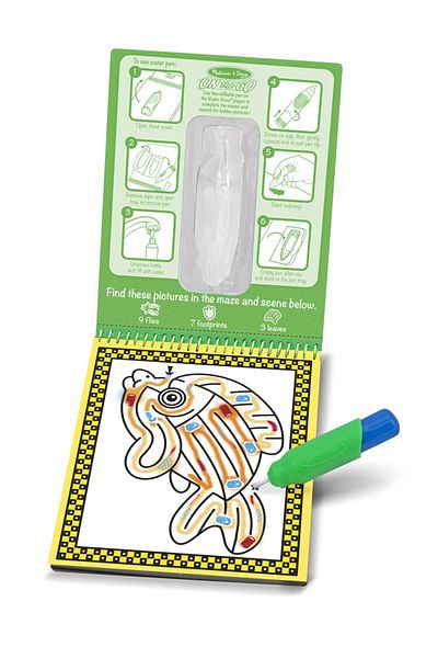 Melissa & Doug Carnet Apa magica Labirint - Melissa and Doug