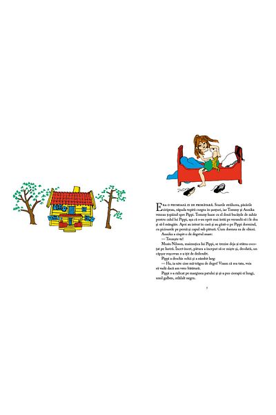 Editura Cartea Copiilor Pippi Oseica La Comprturi - By Astrid Lindgren, Illustrated By Ingrid Nyman