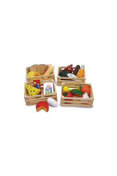 Melissa & Doug Set invatare mancarea pe grupe de alimente