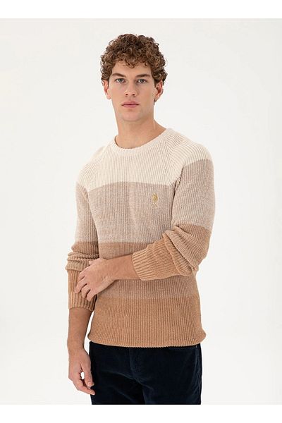 U.S. Polo Assn. Класически мъжки пуловер Slim Fit - G081GL0TK.000.1957246 DMLS