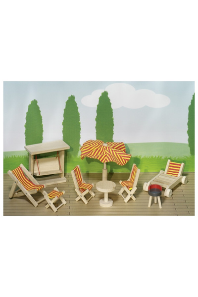 Goki Joc de rol - Casa papusii - Mobilier de gradina