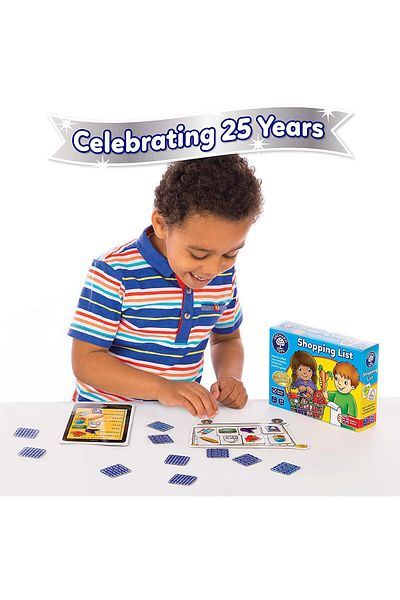 Orchard Toys Joc educativ in limba engleza Lista de cumparaturi SHOPPING LIST