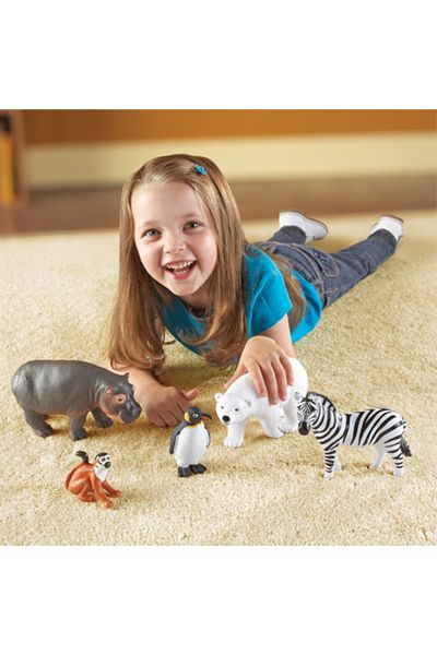 Learning Resources Animale de la Zoo - Set figurine mari