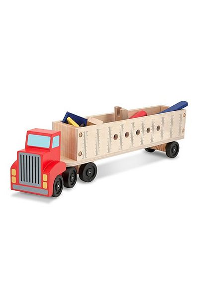 Melissa & Doug Banc de lucru mobil Camion cu unelte