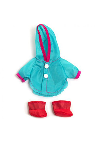 Miniland Set pelerina ploaie si cizmulite pentru papusa fetita 21 cm