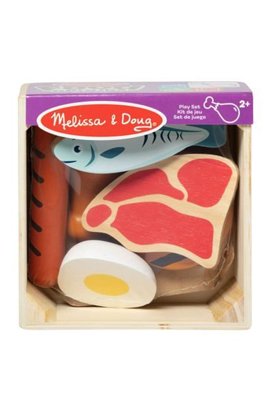 Melissa & Doug Set de joaca din lemn pentru jocuri de rol Proteine