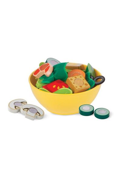 Melissa & Doug Set de joaca din lemn Salate delicioase