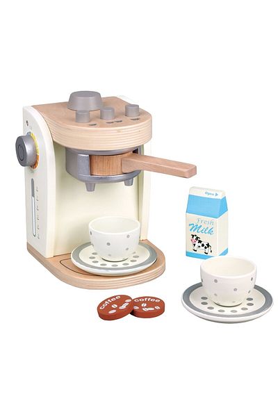 New Classic Toys Cafetiera lemn Alb New Classic Toys