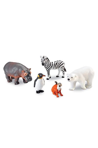 Learning Resources Animale de la Zoo - Set figurine mari