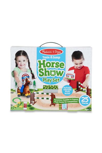 Melissa & Doug Set de joaca Concursul de Echitatie - Melissa & Doug