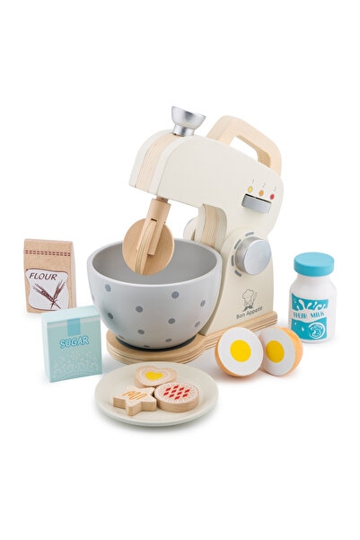 New Classic Toys Set Mixer din lemn, Alb - Joc de rol