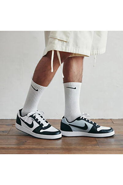 Nike Ebernon Panda Low Prem Erkek Spor Ayakkabı