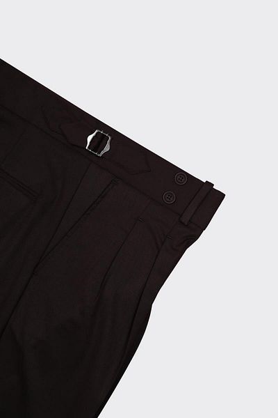 Kadir Büyükkaya Double Pleat Men's Trousers-Kax2211S