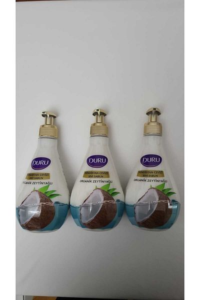 Duru Organic Olive Oil Coconut Liquid Soap 3 Pieces X 500 ml