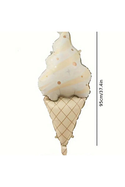 Partifabrik الرجعية اللون الآيس كريم تحت عنوان احباط بالون